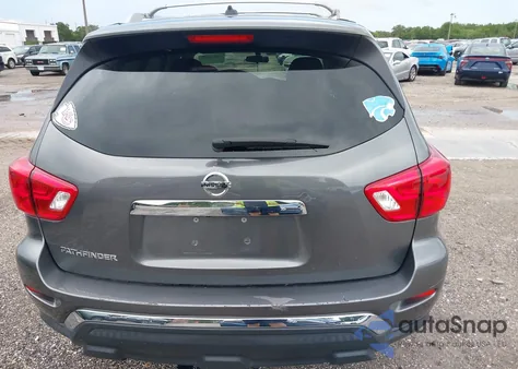 2018 Nissan Pathfinder S из США, поврежденный, VIN 5N1DR2MN5JC657803